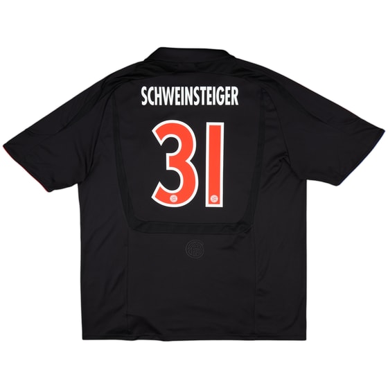 2007-09 Bayern Munich European Shirt Schweinsteiger #31 - 9/10 - (XXL)