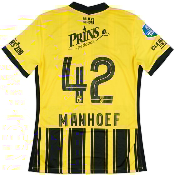 2021-22 Vitesse Player Issue Home Shirt Manhoef #42