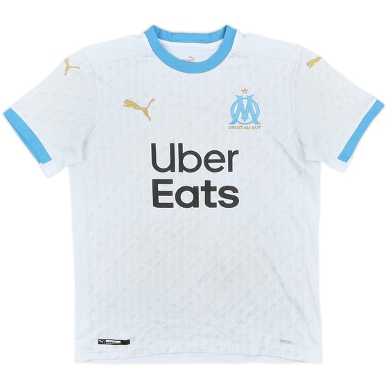 2020-21 Olympique Marseille Home Shirt - 5/10 - (L.Boys)