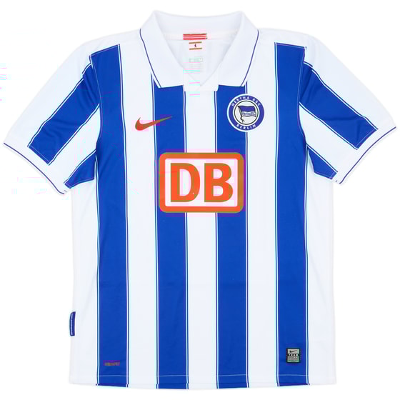2009-10 Hertha Berlin Home Shirt - 8/10 - (M)
