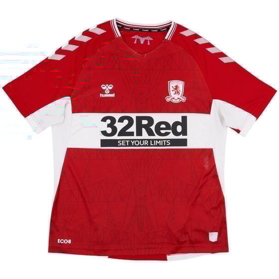 2021-22 Middlesbrough Home Shirt - 7/10 - (XL)
