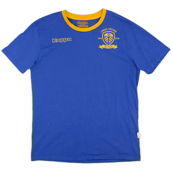 2019-20 Leeds United Kappa Cotton Tee - 9/10 - (L)