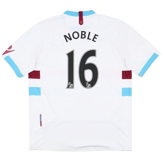 2010-12 West Ham Away Shirt Noble #16 - 7/10 - (XXL)