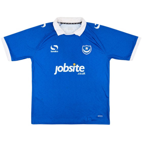 2015-16 Portsmouth Home Shirt - 7/10 - (L)