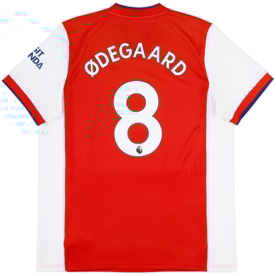 2021-22 Arsenal Home Shirt Odegaard #8 - 7/10 - (XL)
