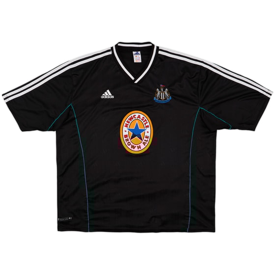 1999-00 Newcastle adidas Training Shirt - 8/10 - (XXL)