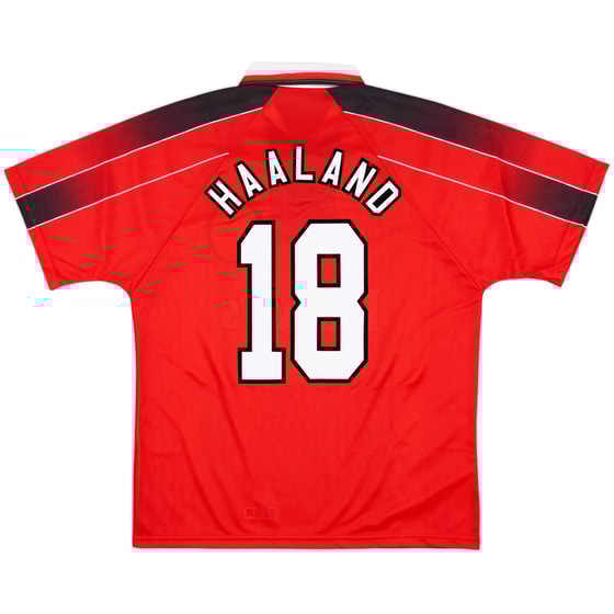 1996-97 Nottingham Forest Home Shirt Haaland #18 - 10/10 - (L)