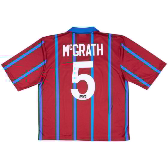 1993-95 Aston Villa Home Shirt McGrath #5 - 10/10 - (XL)