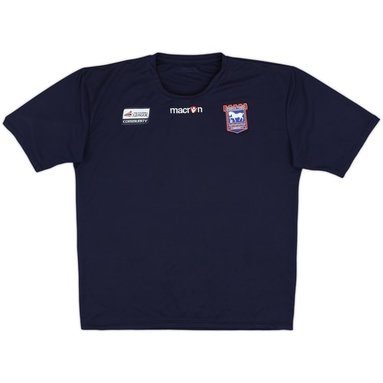 2000s Ipswich Macron 'Football League Community' Training Shirt - 8/10 - (L)