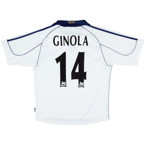1999-01 Tottenham Home Shirt Ginola #14 - 8/10 - (M)