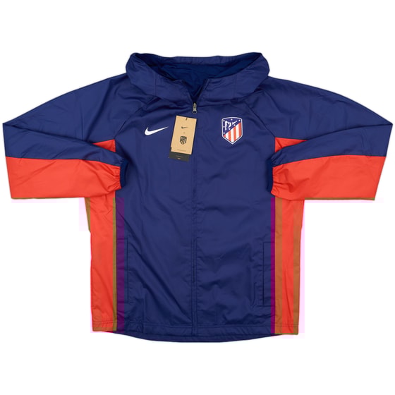 2023-24 Atletico Madrid Nike Hooded Rain Jacket (L)