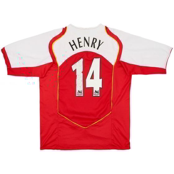 2004-05 Arsenal Home Shirt Henry #14 - 5/10 - (M)