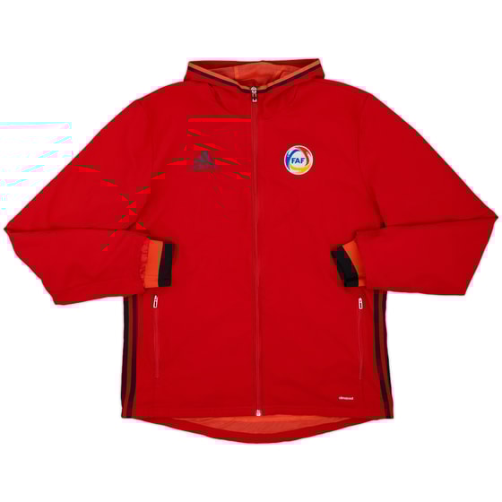 2015-16 Andorra adidas Hooded Track Jacket - 8/10 - (L)