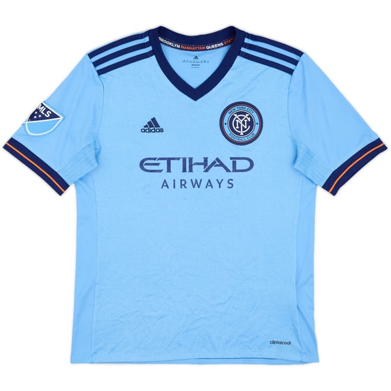 2017-18 New York City Home Shirt - 7/10 - (L.Boys)