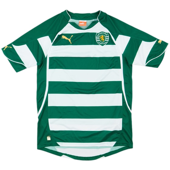 2010-11 Sporting CP Home Shirt - 8/10 - (S)