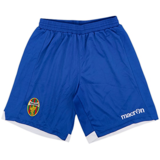 2016-17 Ternana Macron Player Issue Training Shorts #4 - 9/10 - (M)