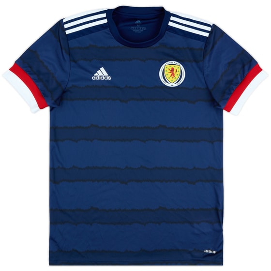 2020-22 Scotland Home Shirt - 10/10 - (M)