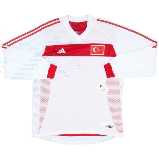 2002-04 Turkey Player Issue Away L/S Shirt (L)