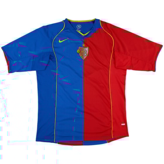 2004-05 FC Basel Home Shirt - 6/10 - (L)