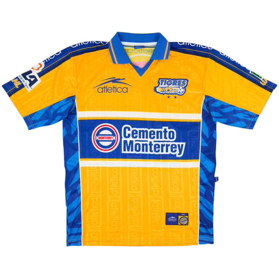 1999-00 Tigres UANL Home Shirt - 9/10 - (L)