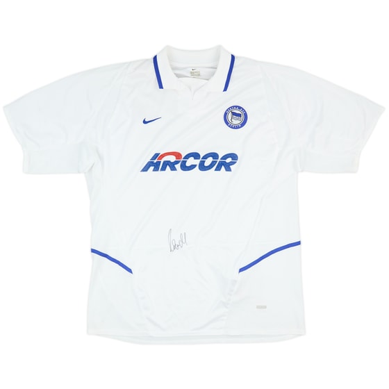 2002-04 Hertha Berlin Signed Away Shirt - 7/10 - (XXL)
