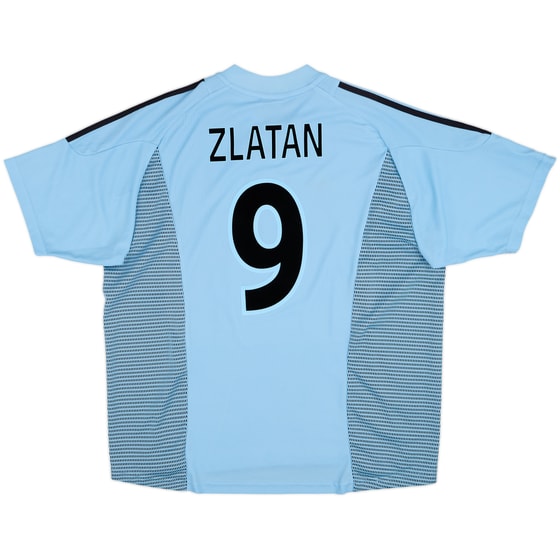 2002-03 Ajax Away Shirt Zlatan #9 - 6/10 - (XL)
