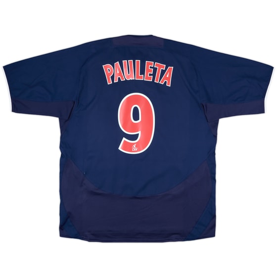 2003-04 Paris Saint-Germain Home Shirt Pauleta #9 - 9/10 - (XL)