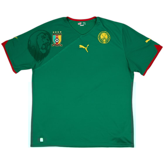 2010-11 Cameroon Home Shirt - 10/10 - (XL)