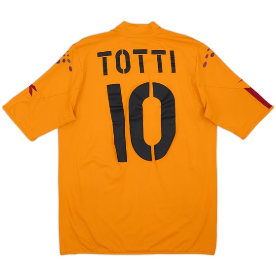 2004-05 Roma Third Shirt Totti #10 - 6/10 - (M)