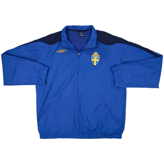 2006-07 Sweden Umbro Track Jacket - 8/10 - (XL)