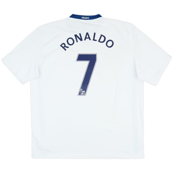 2008-10 Manchester United Away Shirt Ronaldo #7 - 6/10 - (XL)