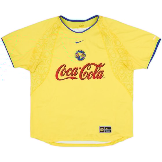 2002-03 Club America Home Shirt - 8/10 - (XL)