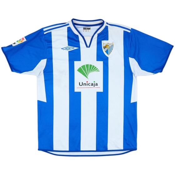 2004-05 Malaga 'Somos 20.000' Home Shirt - 4/10 - (L)