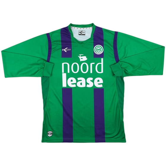 2010-11 FC Groningen Away L/S Shirt - 9/10 - (XL)