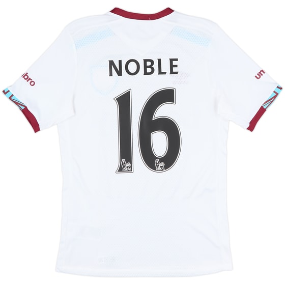 2016-17 West Ham Away Shirt Noble #16 - 9/10 - (S)