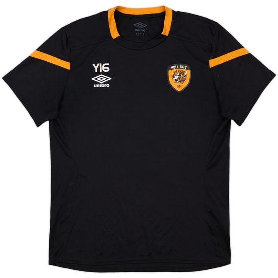 2020-21 Hull City Umbro Youth Player Issue Training Shirt #16 - 7/10 - (M)