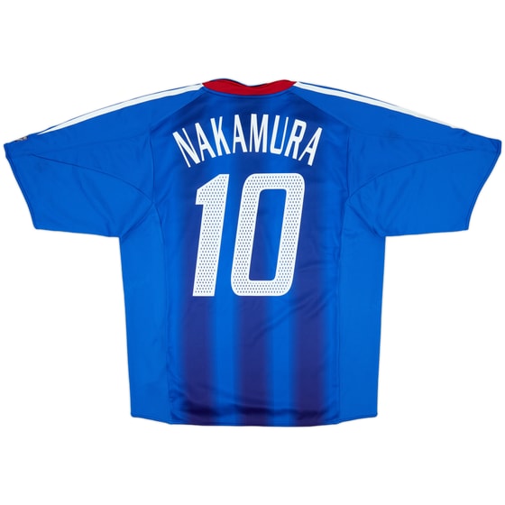2004-06 Japan Authentic Home Shirt Nakamura #10 - 6/10 - (M)