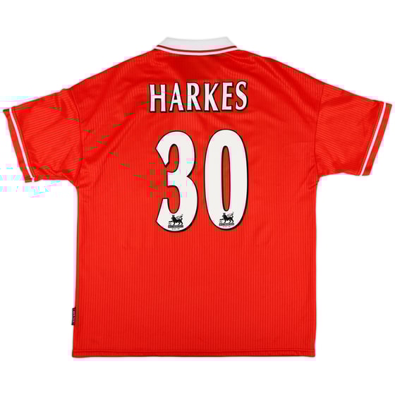 1998-00 Nottingham Forest Home Shirt Harkes #30 - 9/10 - (XL)