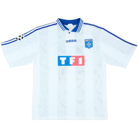 1996-97 Auxerre Match Issue Champions League Home Shirt #20