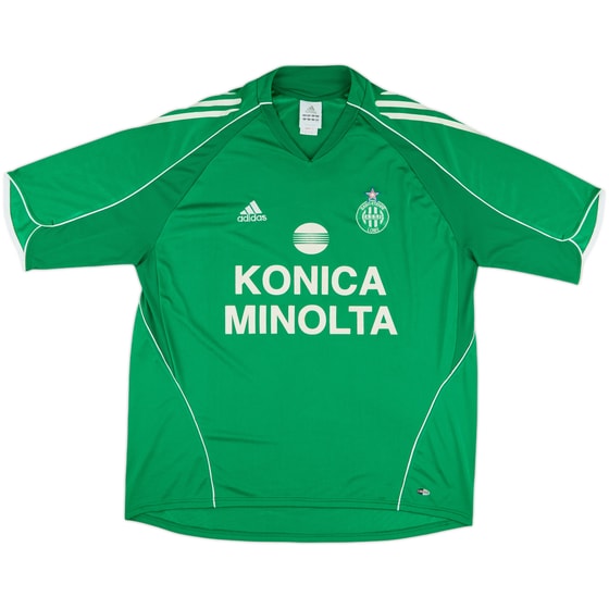 2005-06 Saint Etienne Home Shirt - 8/10 - (XL)