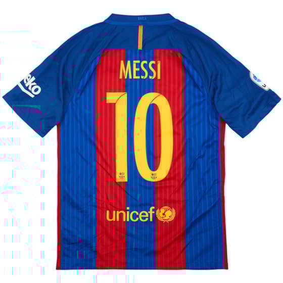 2016-17 Barcelona Home Shirt Messi #10 - 8/10 - (S)