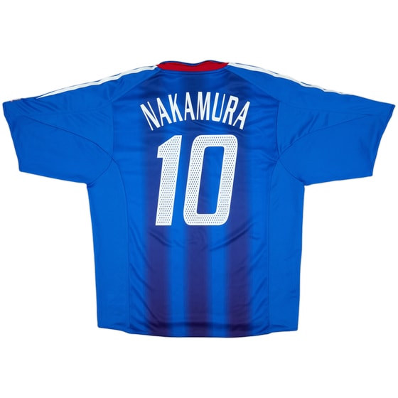 2004-06 Japan Authentic Home Shirt Nakamura #10 - 7/10 - (XL)