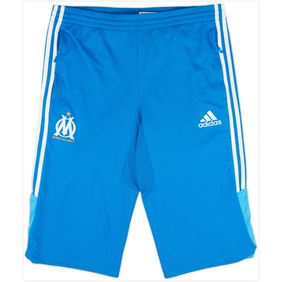 2010-11 Olympique Marseille adidas 3/4 Pants/Bottoms - 9/10 - (S)