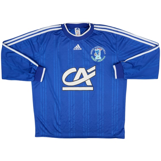 2000-01 Coupe de France L/S Shirt #14 - 8/10 - (XL)