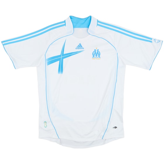2006-07 Olympique Marseille Home Shirt - 4/10 - (XL)