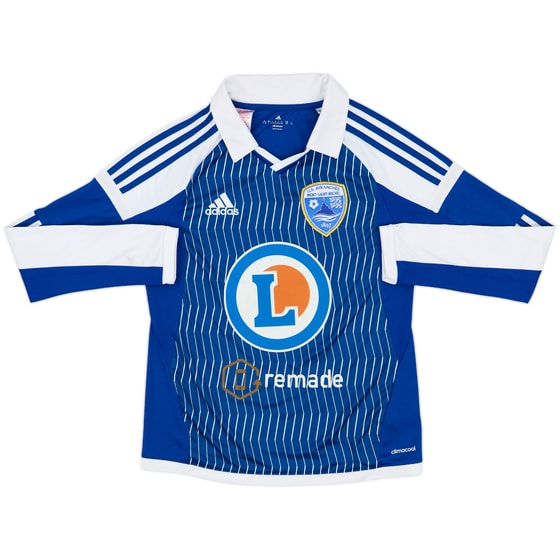 2017-18 US Avranches Home L/S Shirt #8 - 8/10 - (L.Boys)