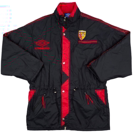 1996-98 Lens Umbro Padded Bench Coat - 8/10 - (XL)