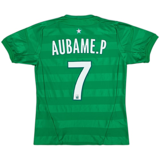 2012-13 Saint Etienne Home Shirt Aubame.P #7 - 8/10 - (L.Boys)