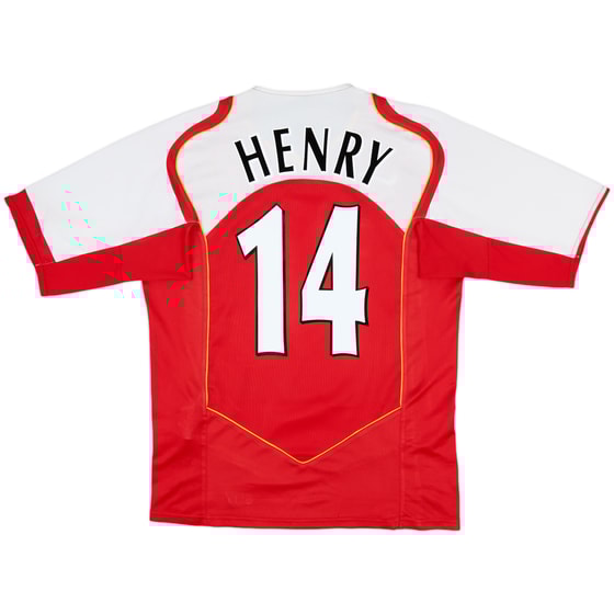 2004-05 Arsenal Home Shirt Henry #14 - 8/10 - (M)