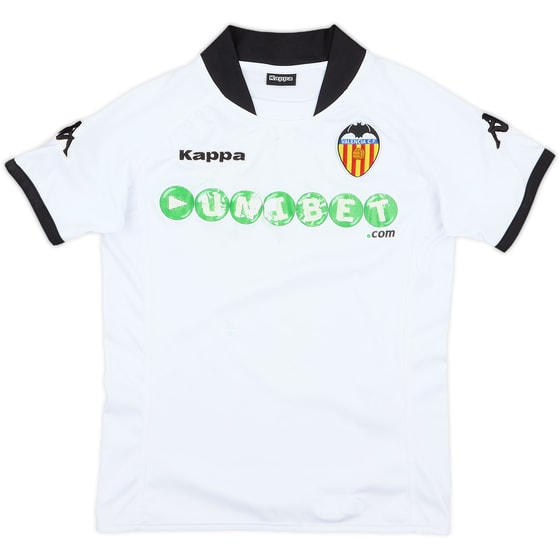 2009-10 Valencia Home Shirt - 5/10 - (S.Boys)